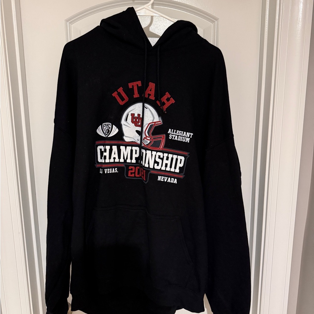 Utah Championship Black Hoodie